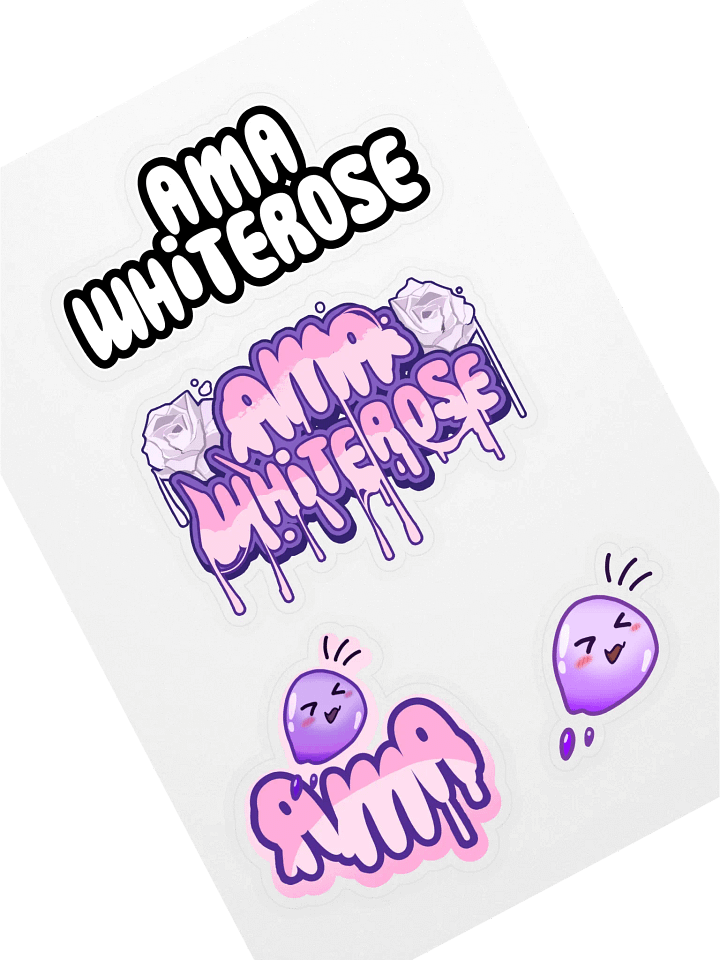 Ama Logo Sticker Sheet product image (1)