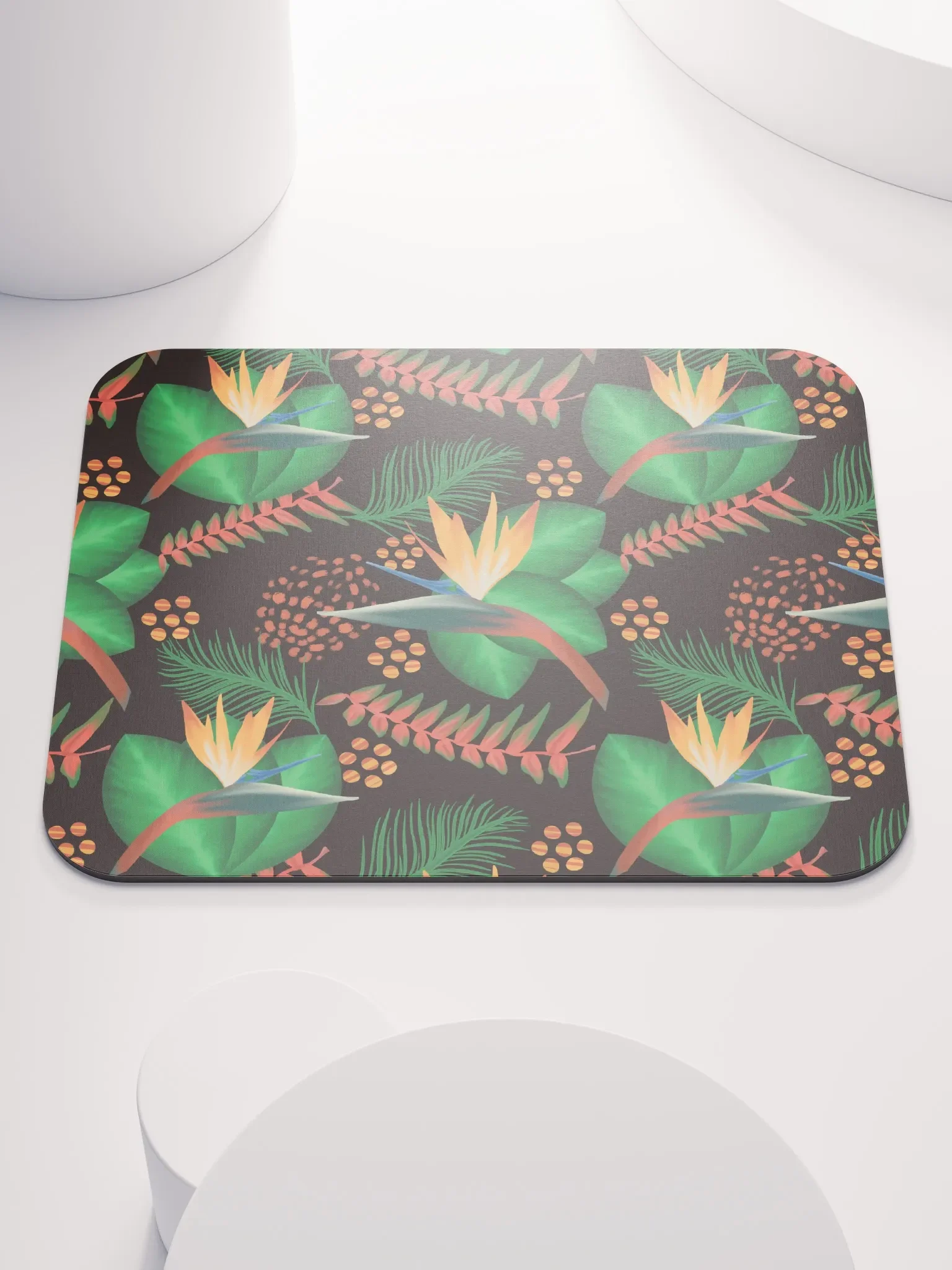 El Yunque Tropical Rainforest Black Mousepad product image (1)