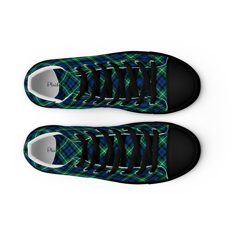 Lamont Tartan Men's High Top Shoes product image (15)
