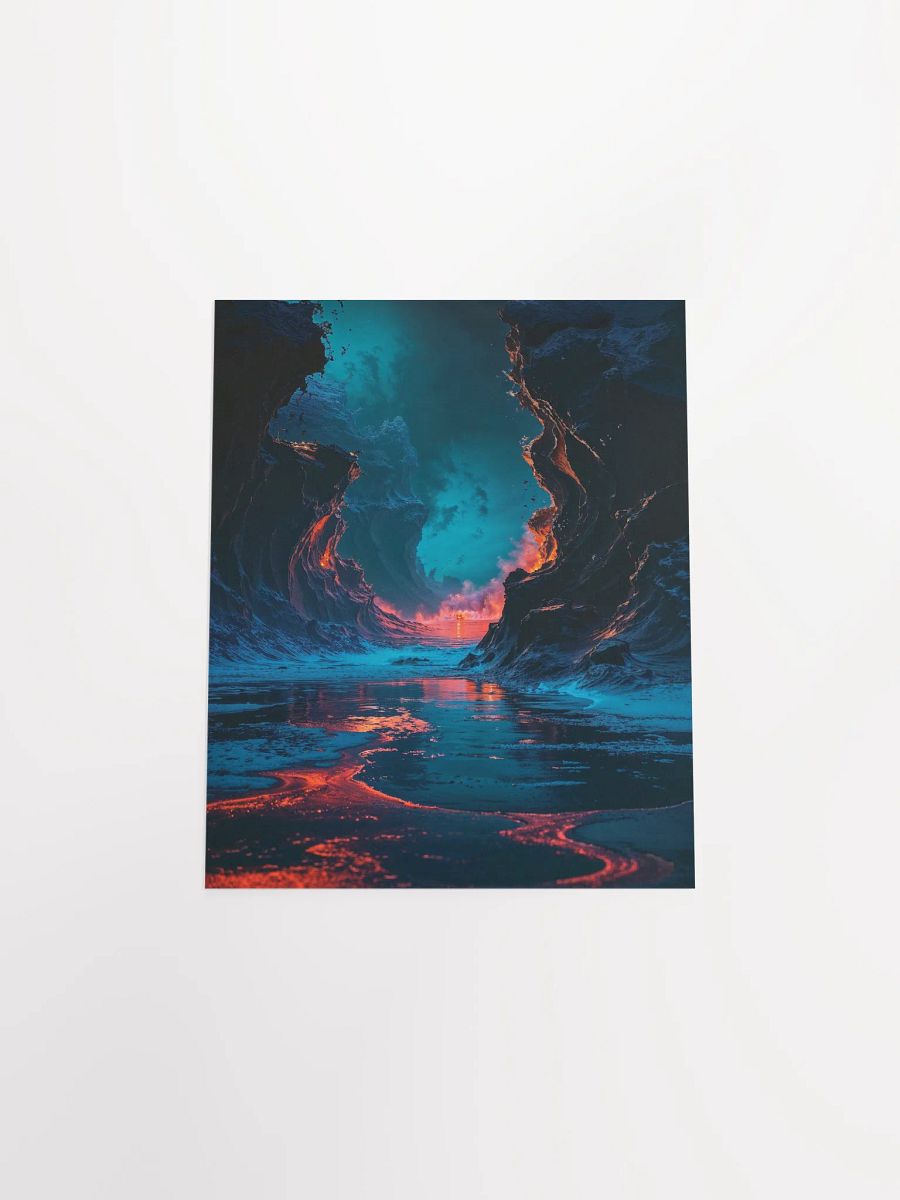 Veins of Fire, Breath of Ice Matte Poster product image (43)