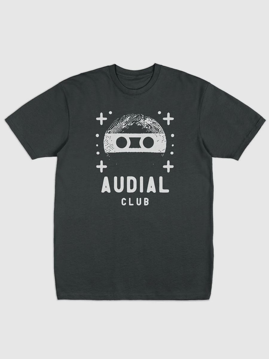 Super comfy and stylish Audial Club Heavu Weight Black T-Shirt product image (1)