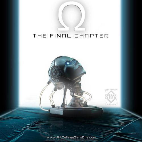 With your support, I aim to complete the Project AD-01 line with the Omega Ω sculpture—an all-handmade android head featuring...