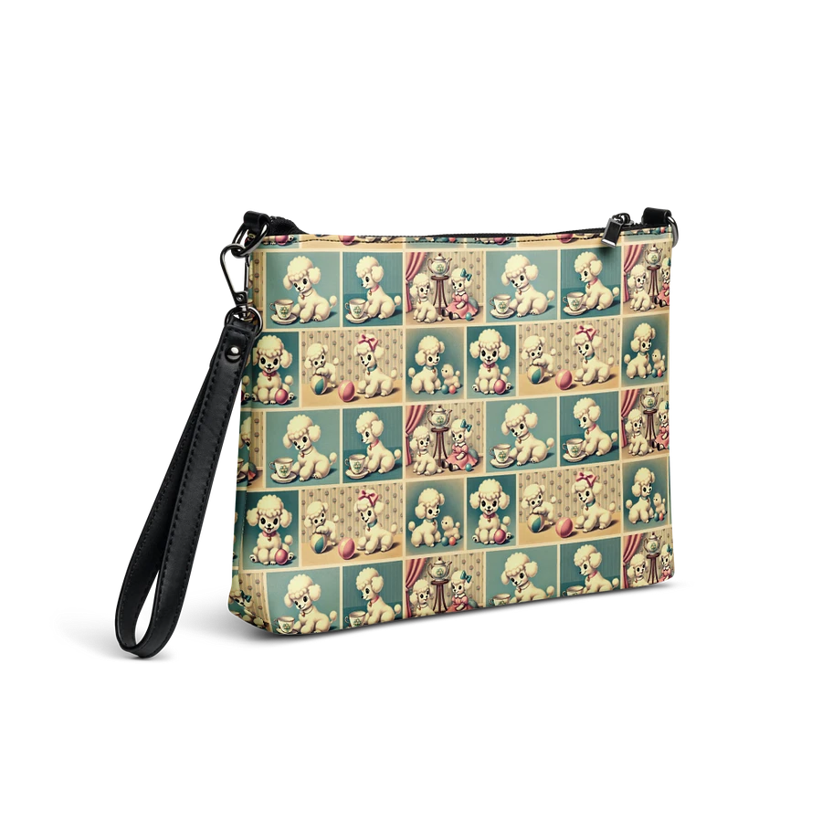 Retro Poodle Puppy Crossbody Bag - Vintage-style Purse product image (4)