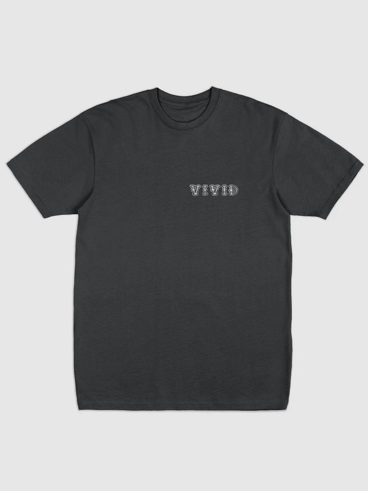 vivid black unisex t-shirt product image (1)