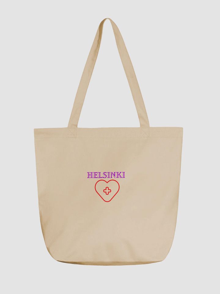 “HELSINKI ❤️” Eco-Friendly Tote Bag – Support with Style product image (6)