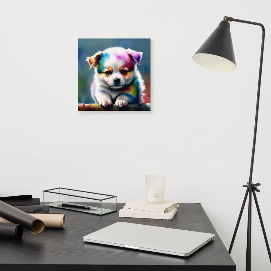 Cute Dog Digital Painting - v20 product image (11)