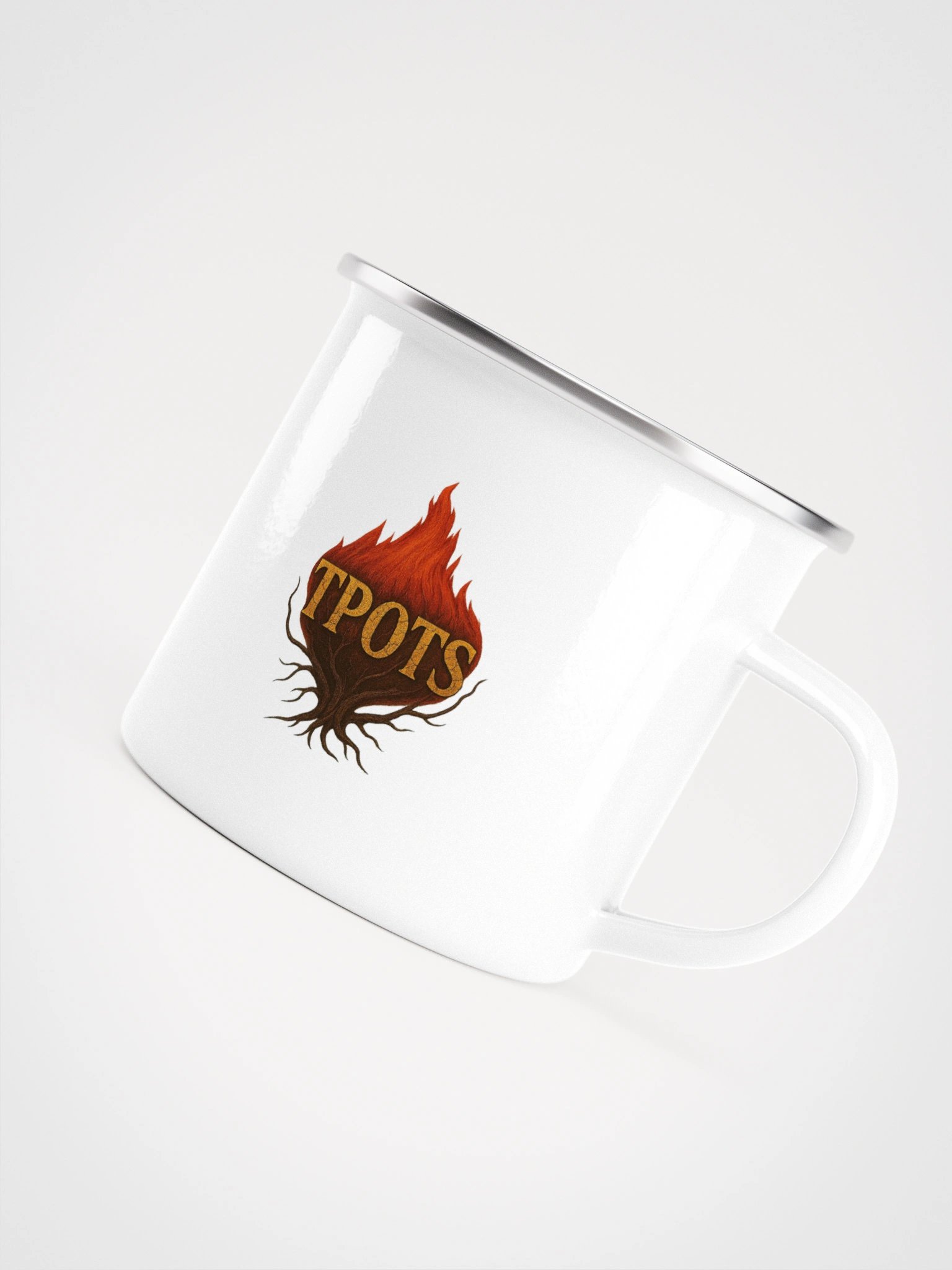 QualiTEA Religion Collection — Enamel Metal Mug product image (5)