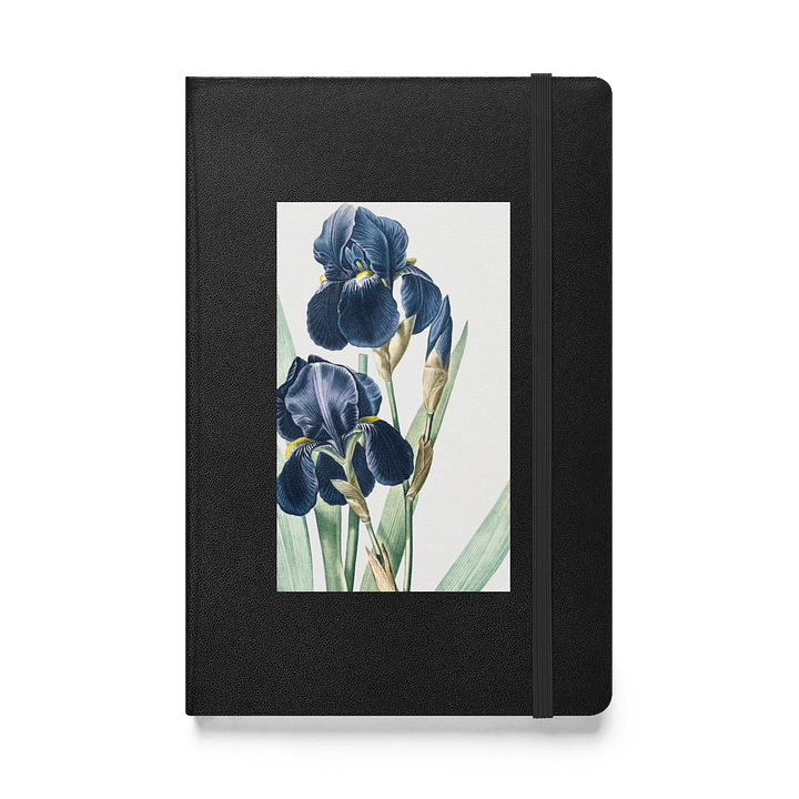 Iris Blooms Hardcover Notebook product image (1)
