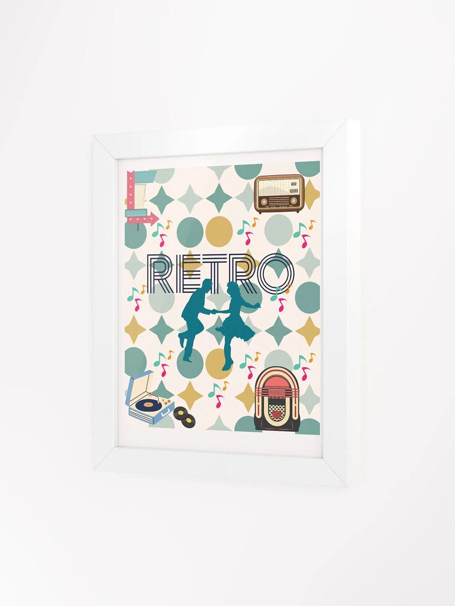 Vibrant Ayous Wood Framed Matte Poster product image (28)