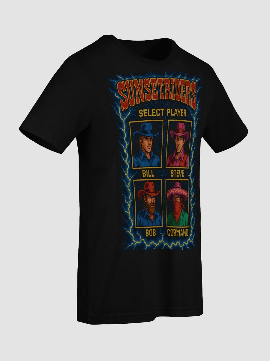 Sunset Riders Pixel Art T-Shirt product image (78)