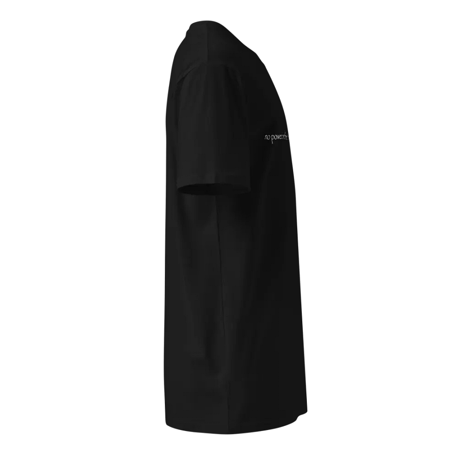 No Power t-shirt product image (4)