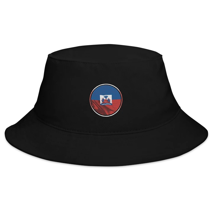 Pride of Haiti Brushstroke Bucket Hat product image (4)