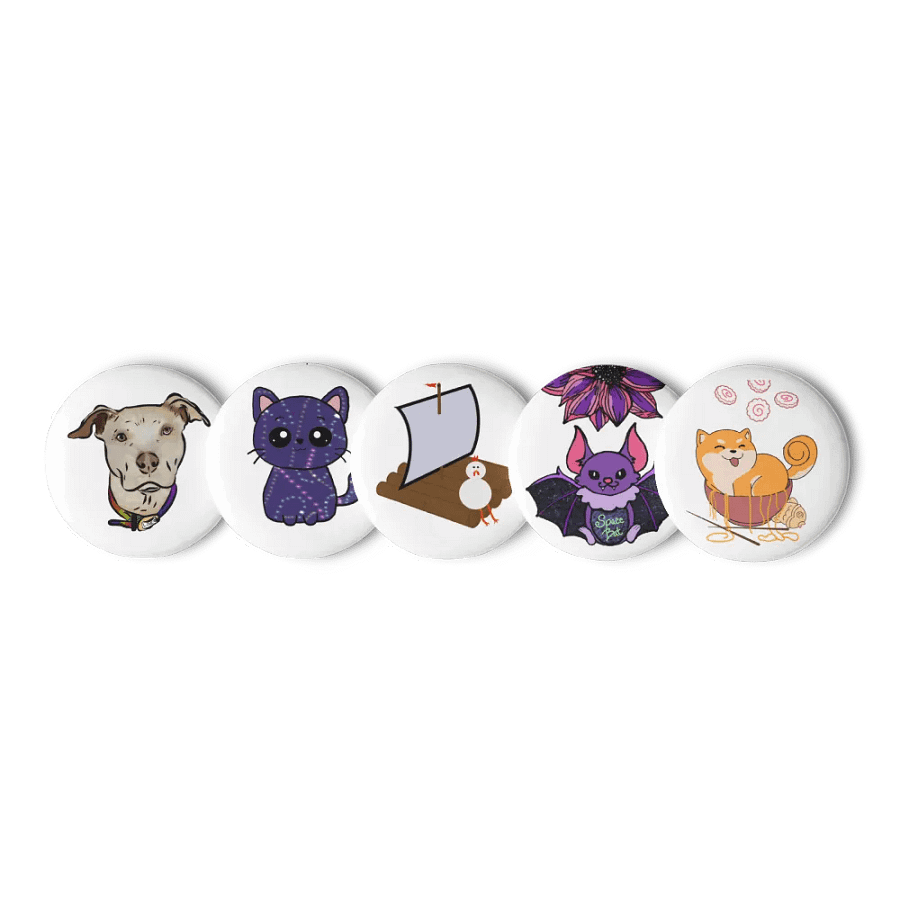 ShibOodles! The ModMin Pin Set product image (11)