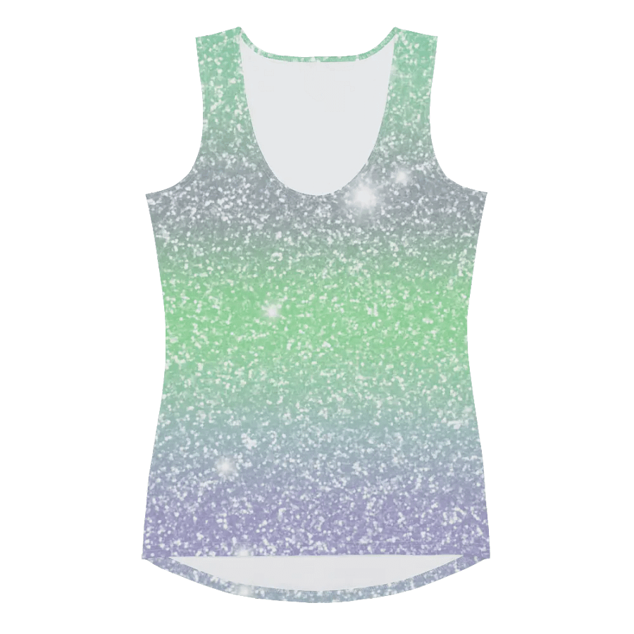 Glitter Unicorn Texture Design Tank Top (3) product image (3)