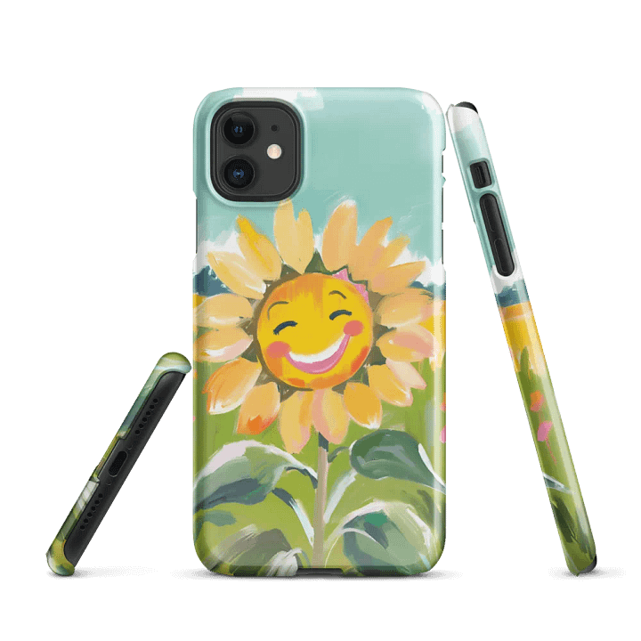 Cheerful Sunflower Snap Case for iPhone® product image (1)