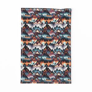 Seamless Pattern - Modern Rustic Boho Mountain Peaks product image (11)
