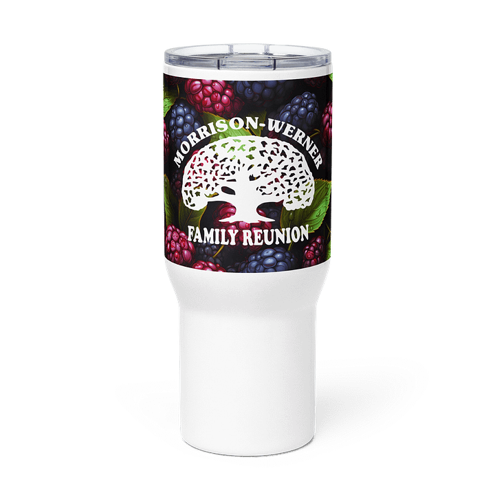 "Berry Harvest" Travel Mug w/ Handle product image (1)