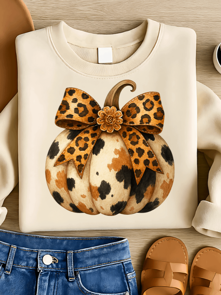 Coquette Pumpkin Autumn Sublimation PNG – Elegant Fall Pumpkin Clipart for T-Shirts – Stylish & Cozy Seasonal Design – 300 DPI Instant Digital Download product image (1)