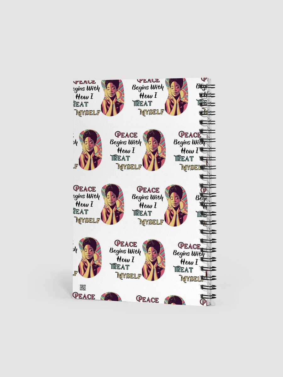 Peace Dotted Notebook product image (4)