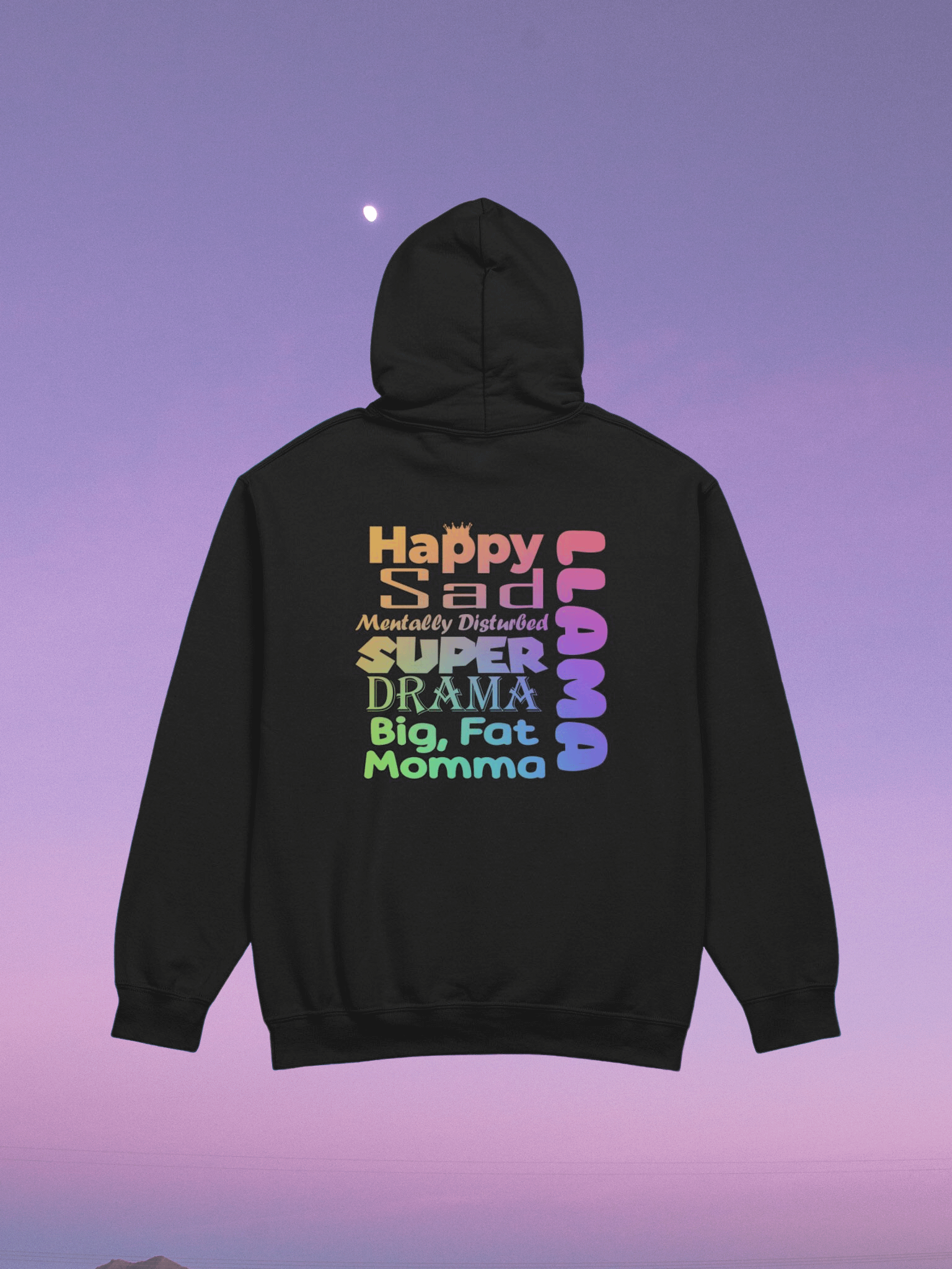 Chaos Llama Hoodie product image (2)