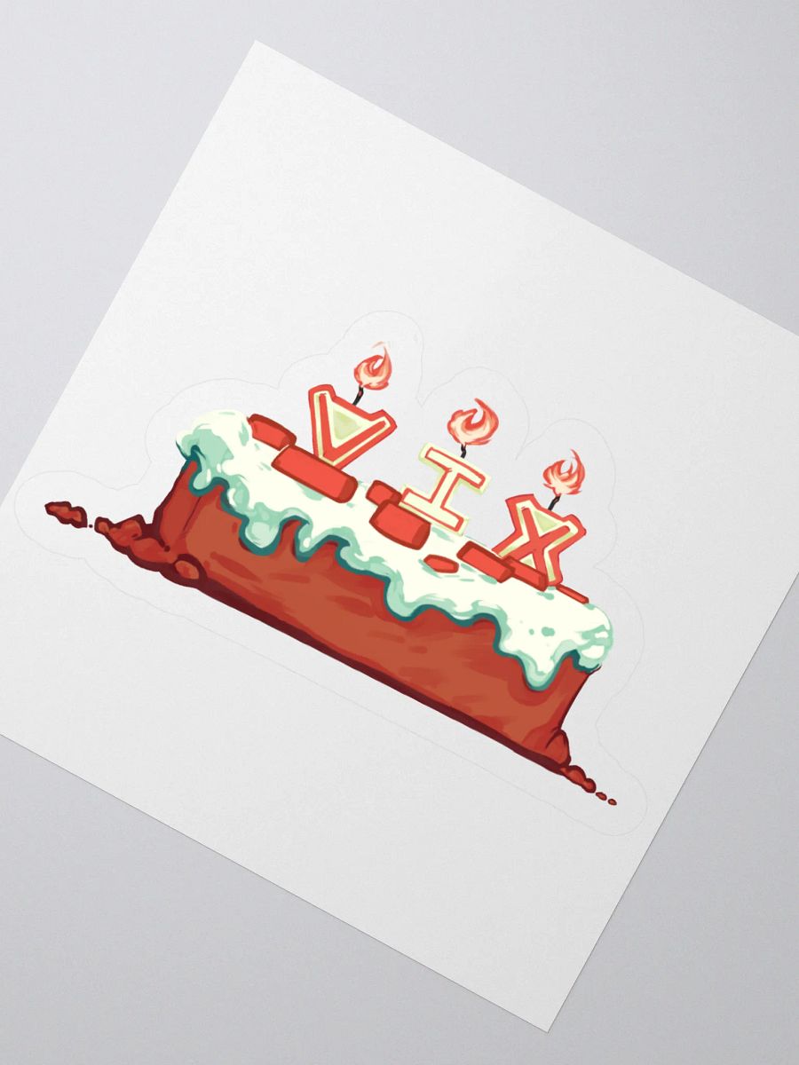 "I'll Make a Cake" w/ Candles Sticker product image (2)
