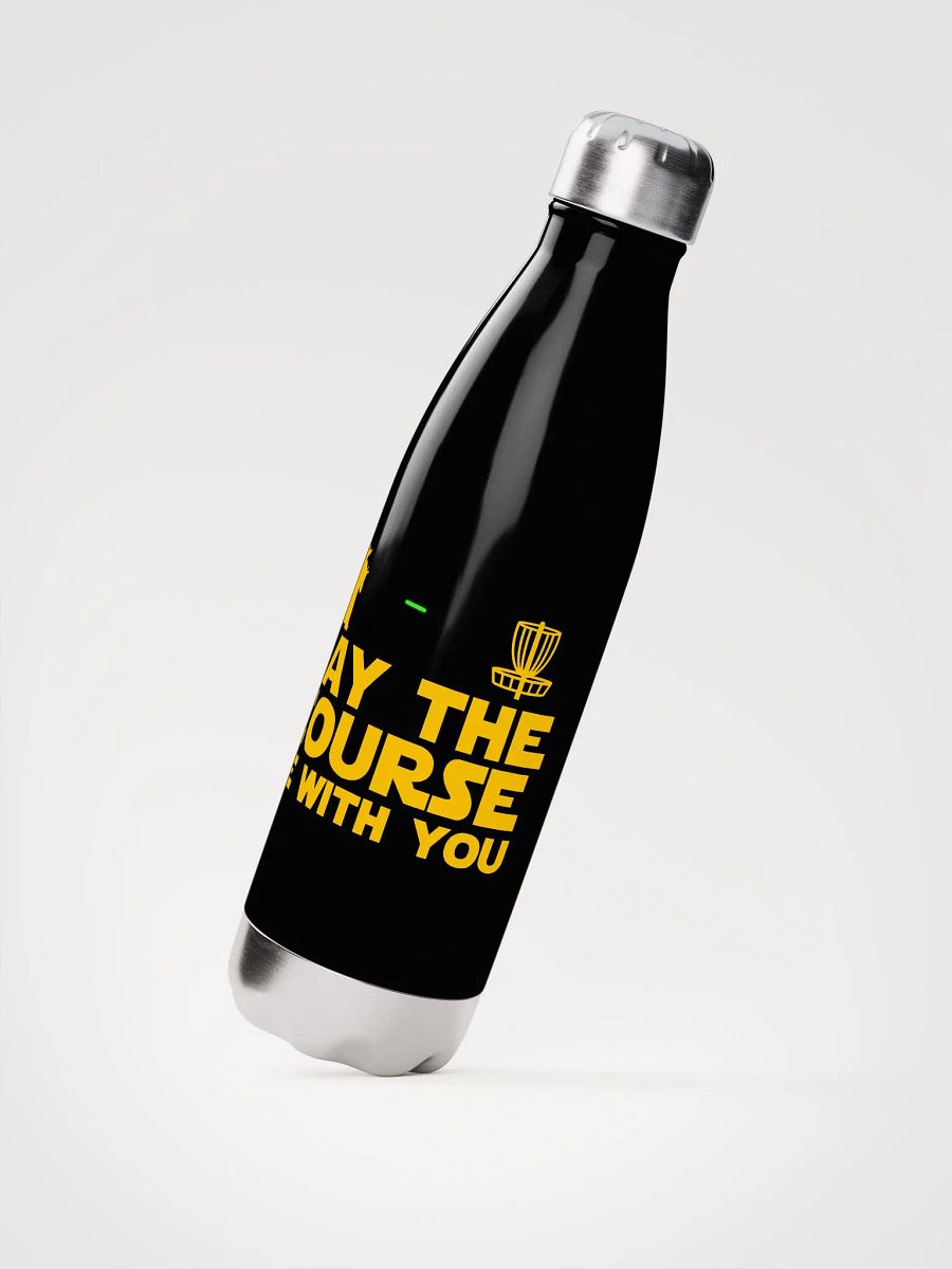 May the course be with you - stainless steel bottle product image (2)