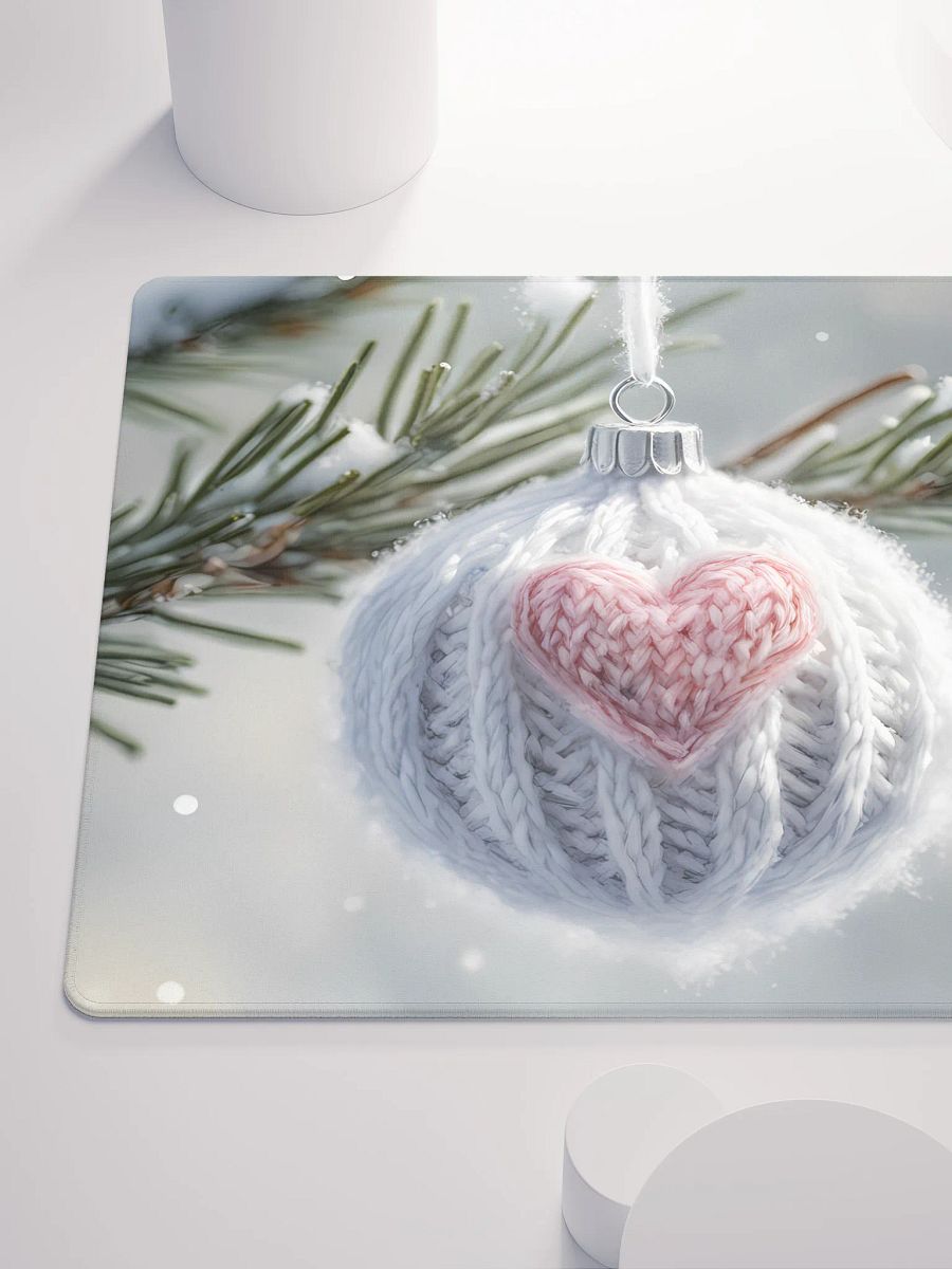 A Heart for the Yuletid Warmth, Gaming Mouse Pad, 2 Sizes product image (7)