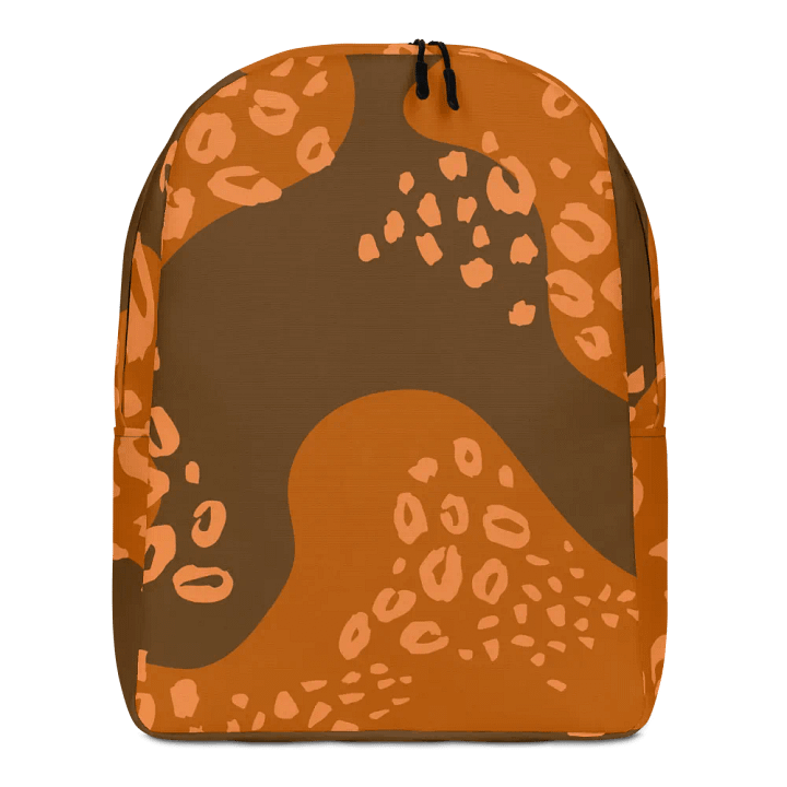 Orange Camo Dreams All-Over Backpack product image (1)