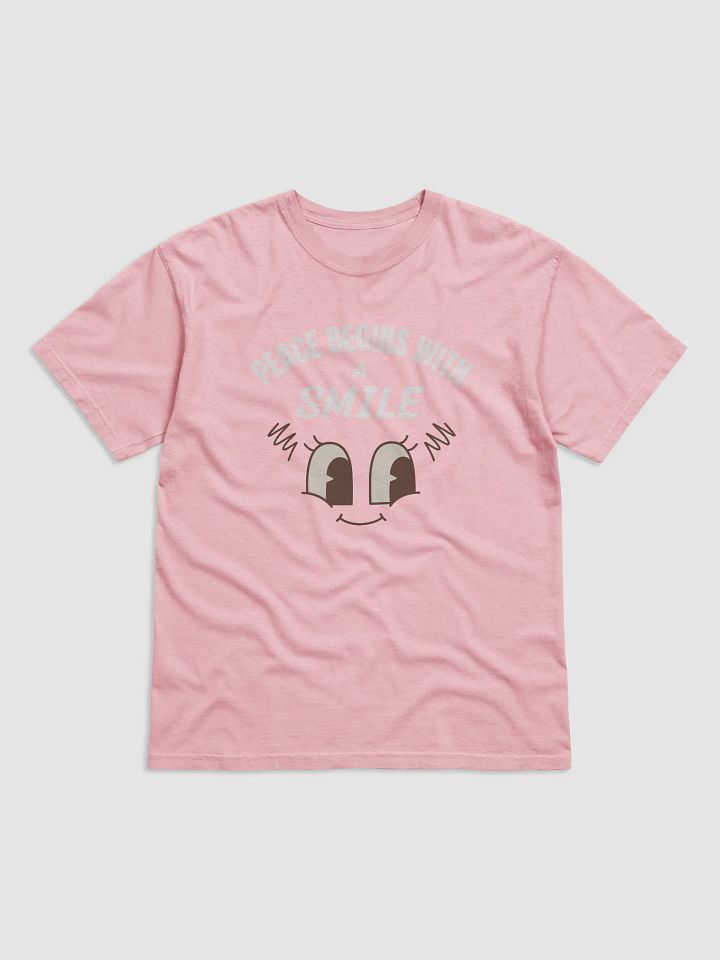 Peace begins with a smile T-Shirt For 2025 Spring product image (14)