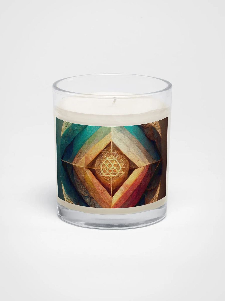 Mandala Harmony Soy Wax Candle product image (1)