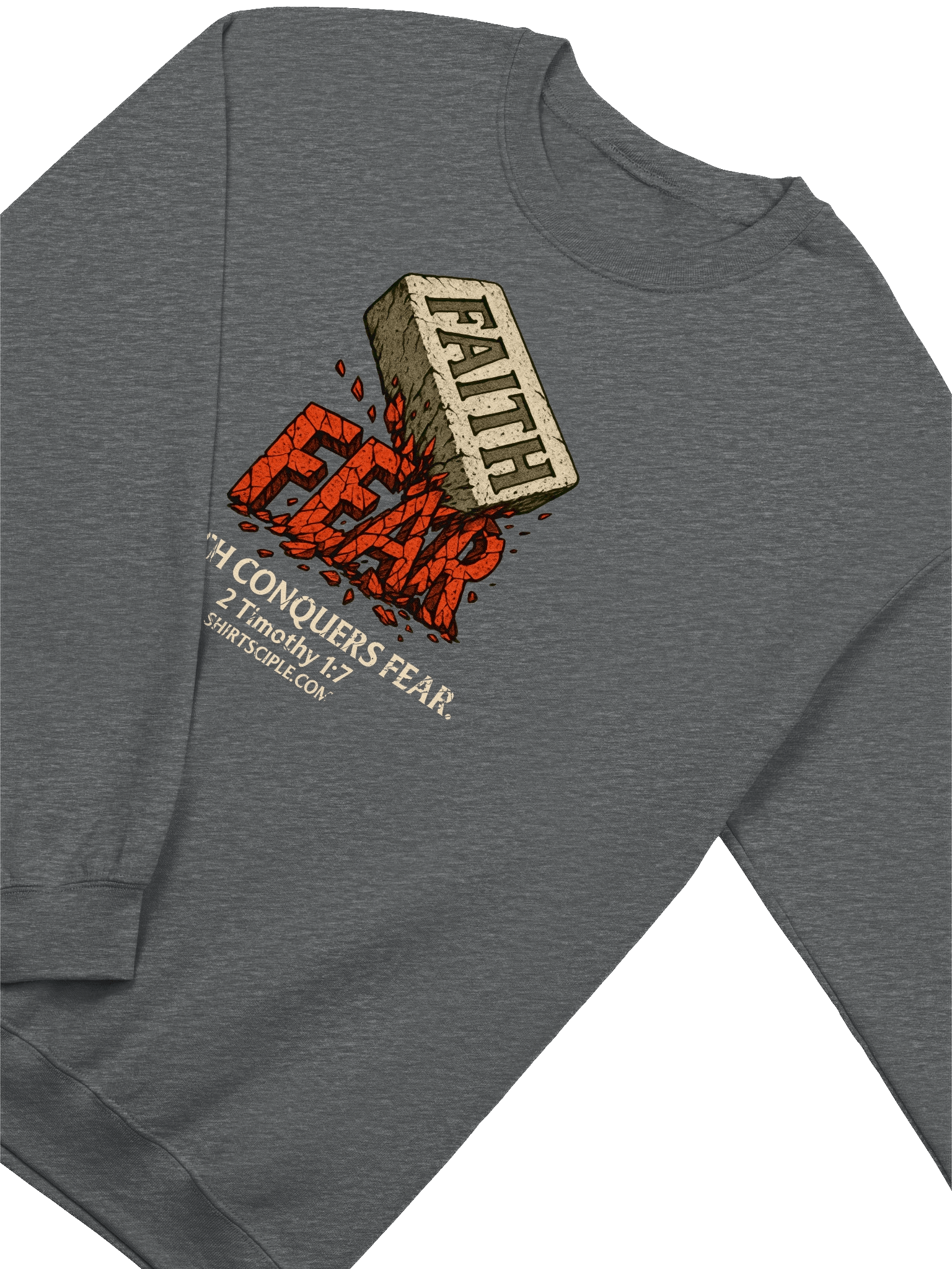 Faith Conquers Fear Sweatshirt product image (11)