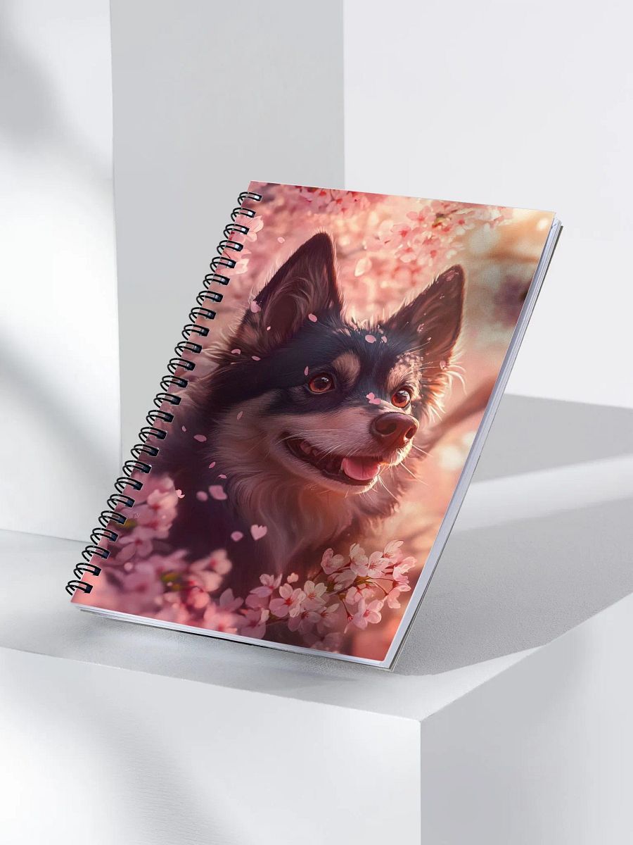 Sakura Canine Spiral Notebook product image (3)