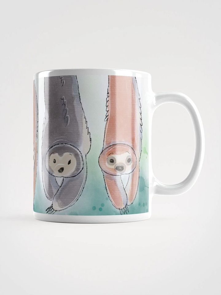 Hand Drawn Sloths in the Sky Mug product image (2)