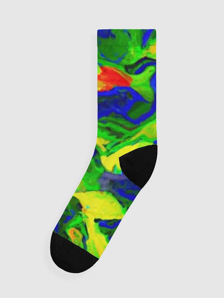Swirling Spectrum Crew Socks product image (1)