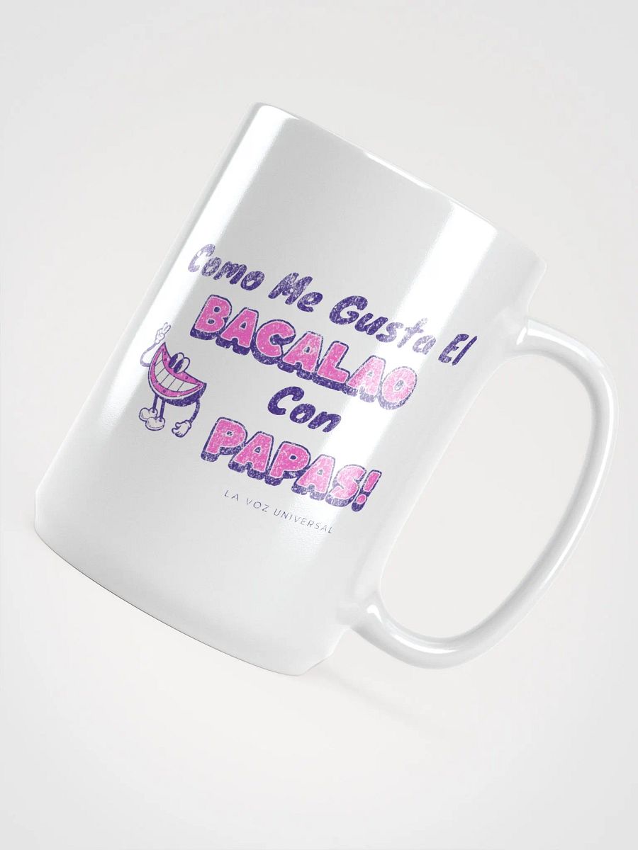Taza "el bacalao con papas" – Disfruta Cada Momento con Estilo product image (4)