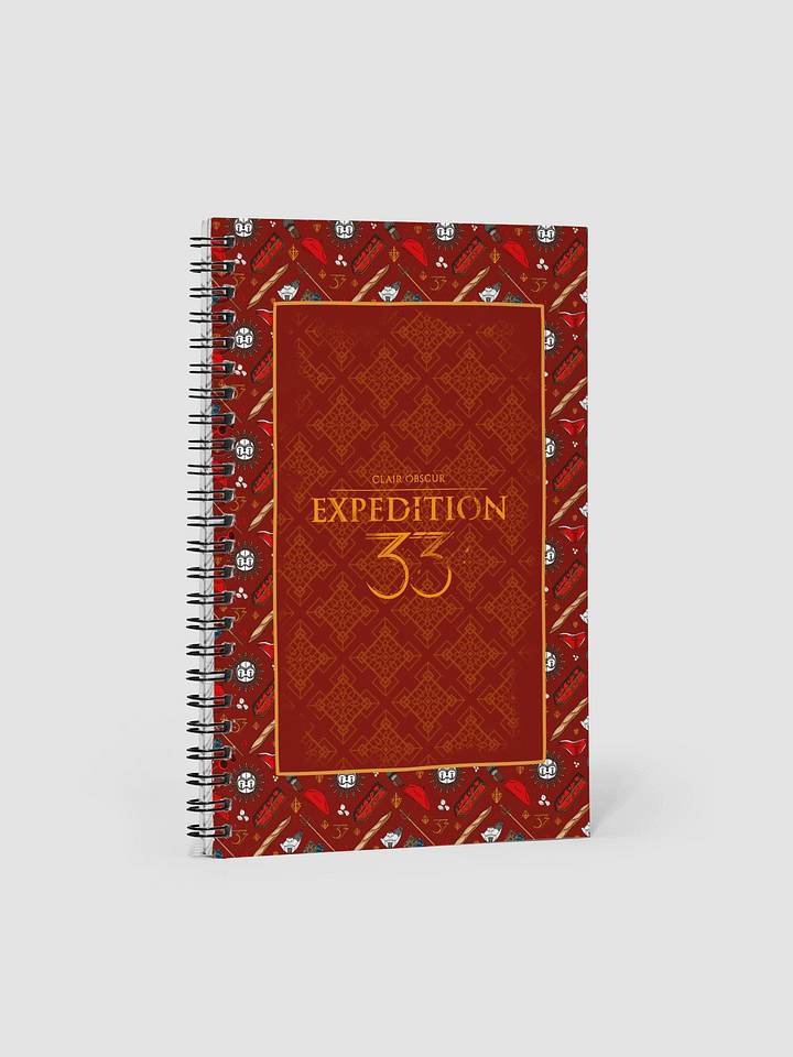 Expedition 33 Red Notebook product image (1)