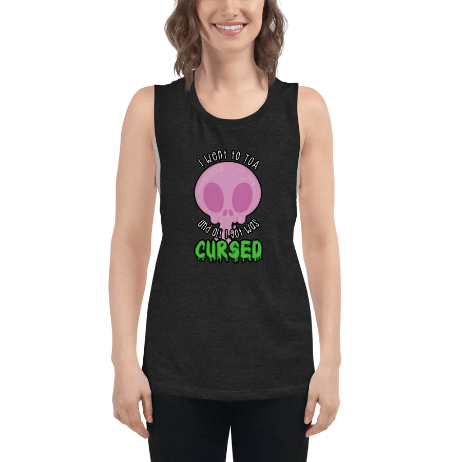 All I Got Was Cursed - Paladin - Women's Style Muscle Tank product image (6)