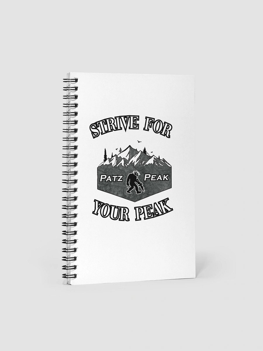 Strive for Your Peak Spiral Notebook product image (1)