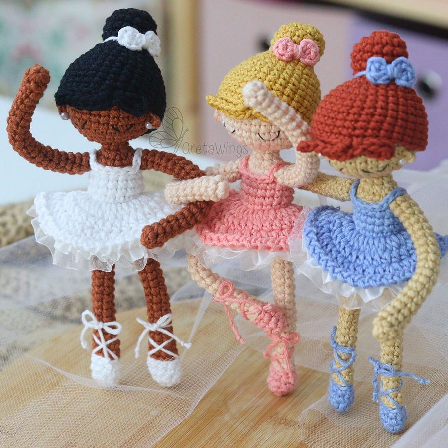 Patron Ballerina Amigurumi (descarga digital) product image (2)