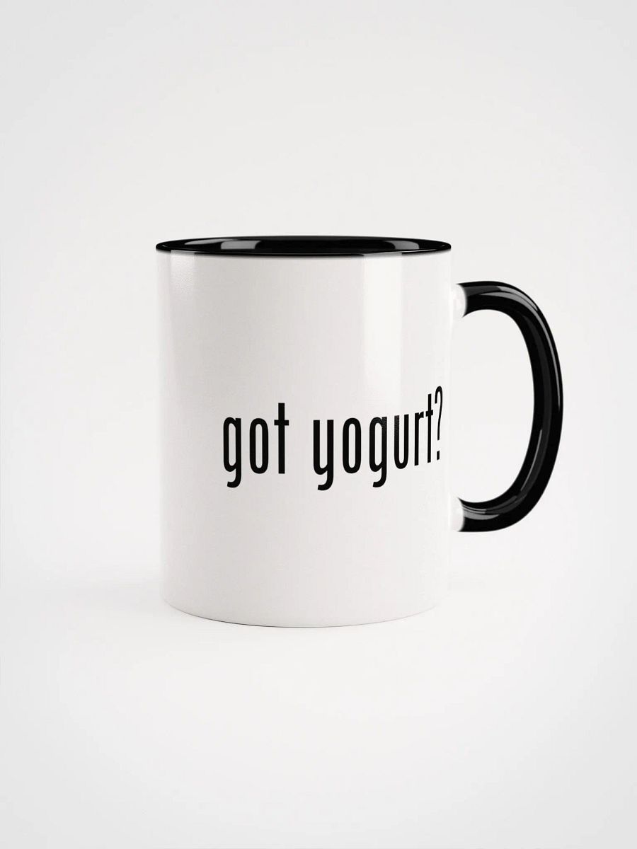 ceramic "got yogurt?" mug product image (3)