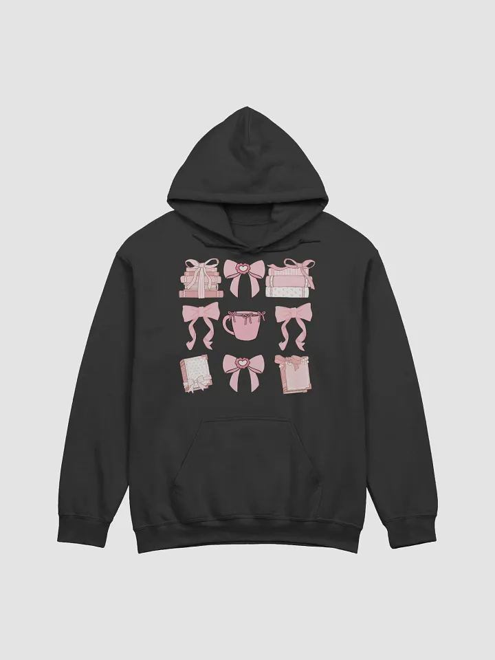 Cute and Cozy Bows & Books Hoodie product image (1)