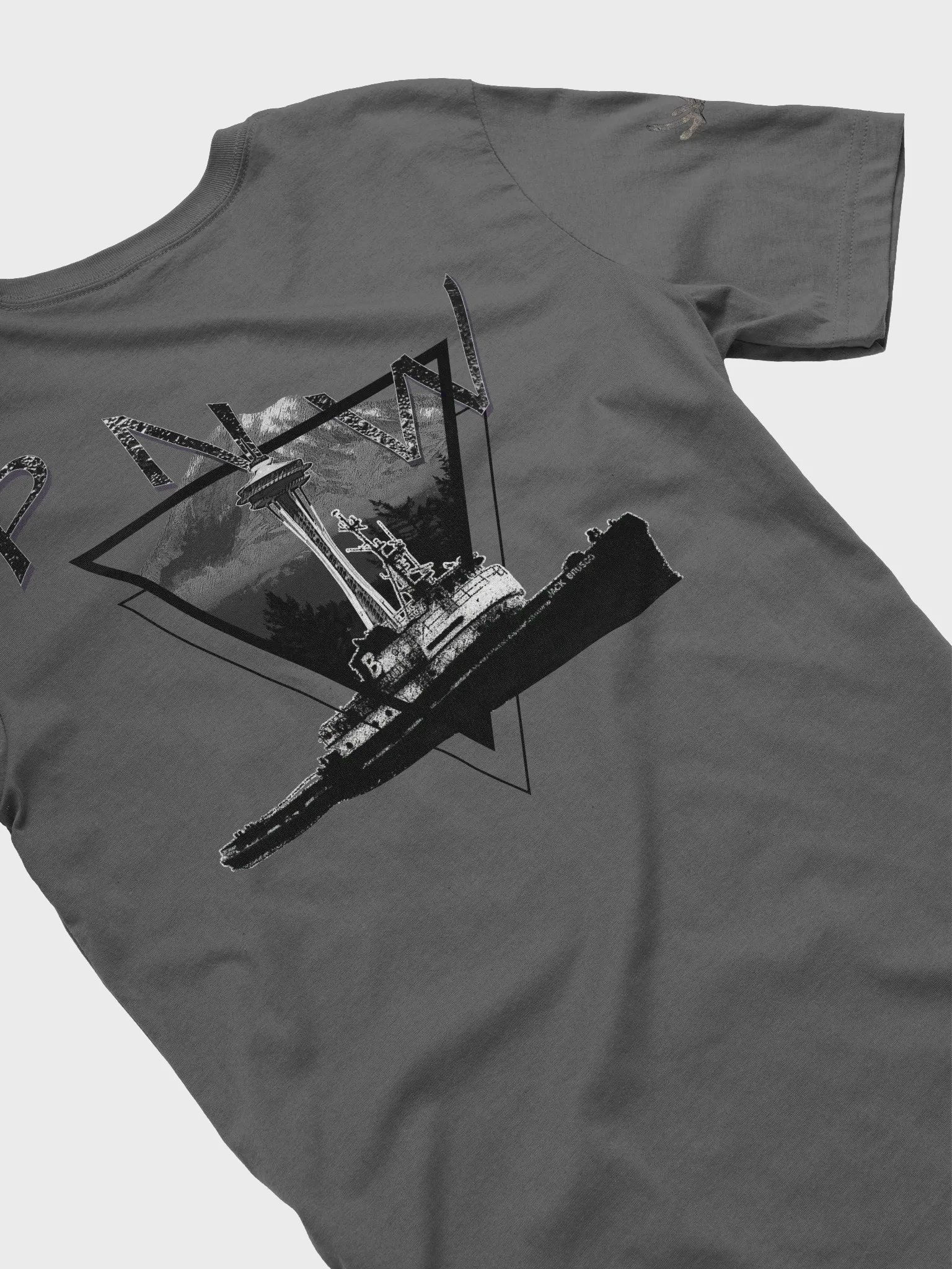 Triangle-Mt Raine- PNW Tug Jack T-Shirt product image (1)