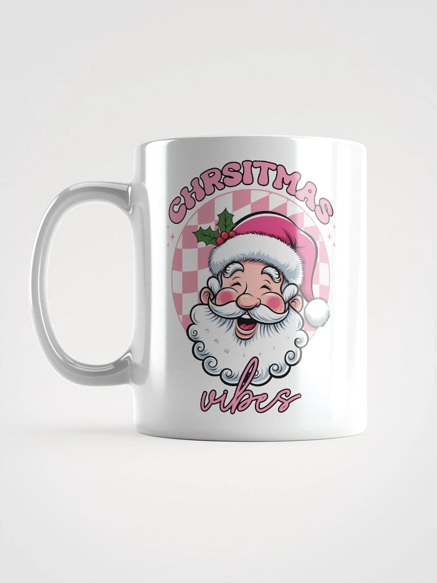 Pink Christmas Vibes Mug product image (6)