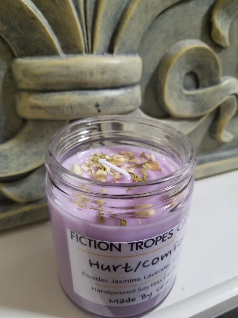 Hurt/Comfort Candle (Fiction Tropes Candles) product image (3)