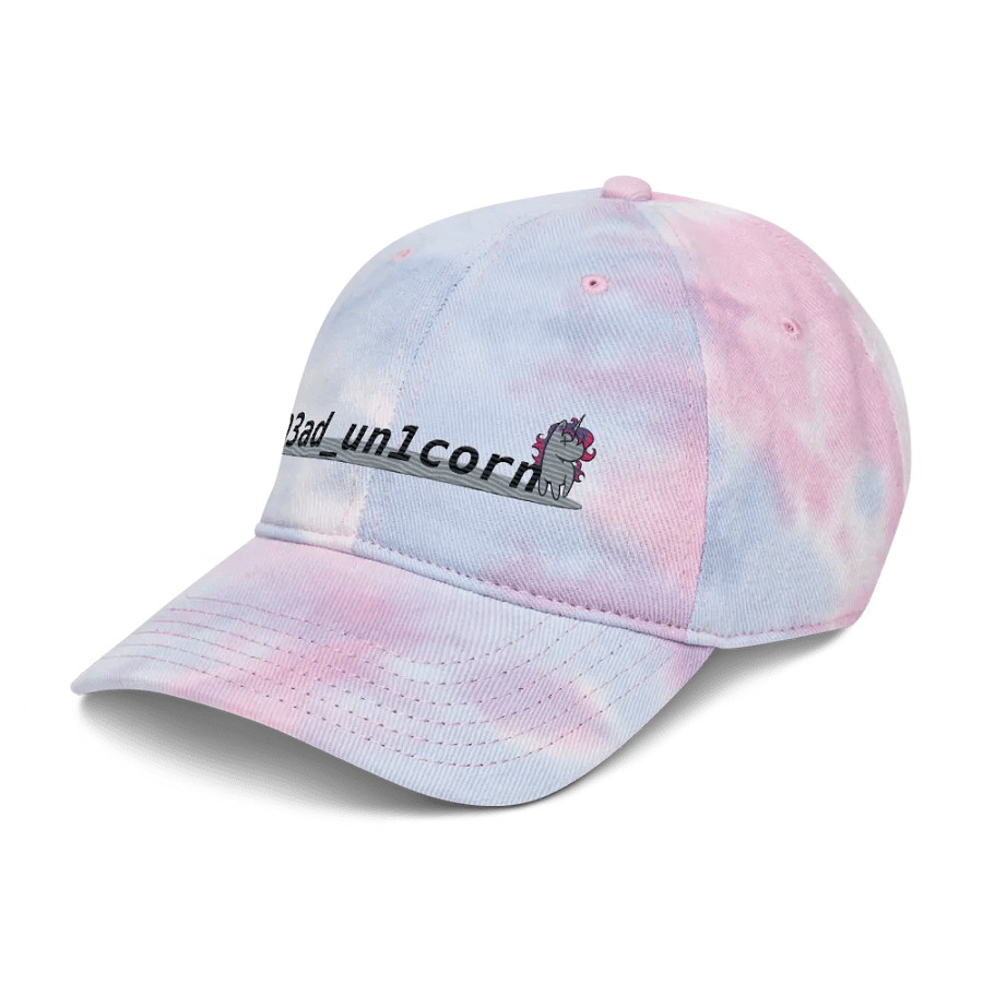 Unicorn logo Tie-Dye Dad Hat product image (7)