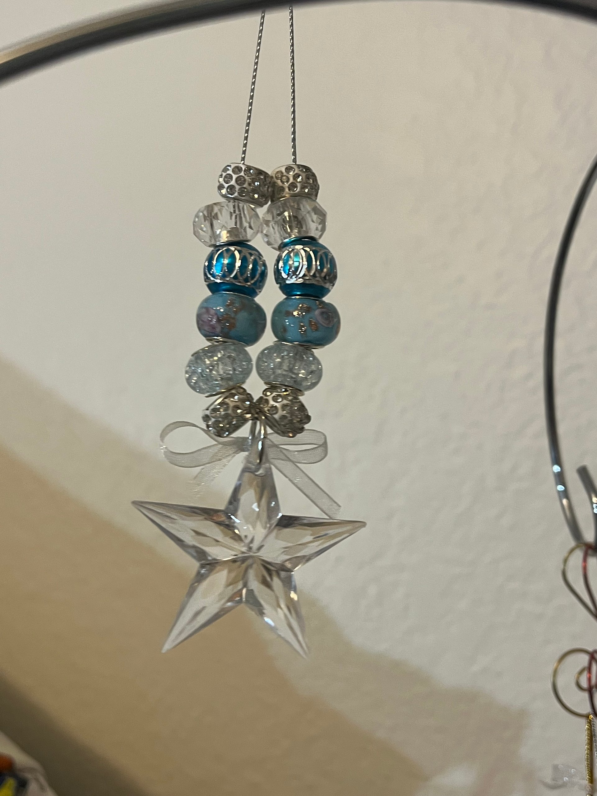 Beads & Star Holiday Ornament product image (2)