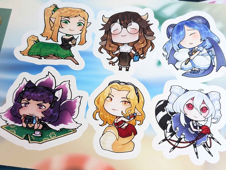 TLC Summer 2024 Sticker Sheet product image (2)