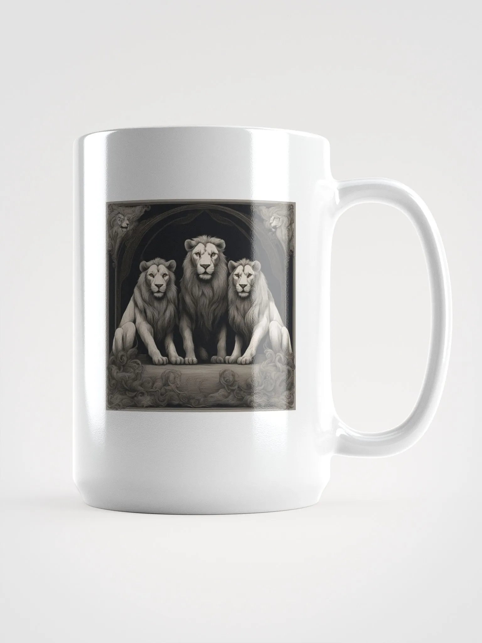 White Glossy Mug product image (1)
