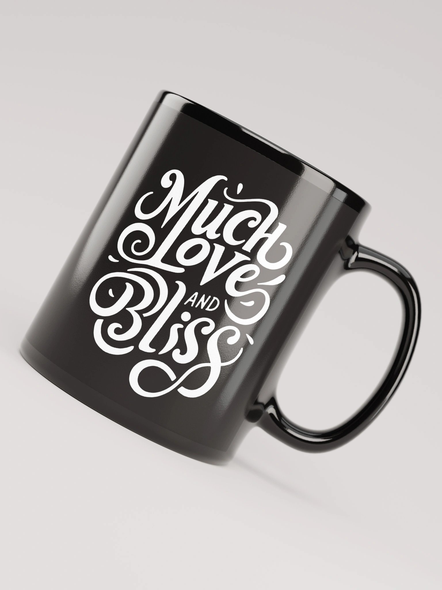 Mug (Black) - Much Love and Bliss product image (8)