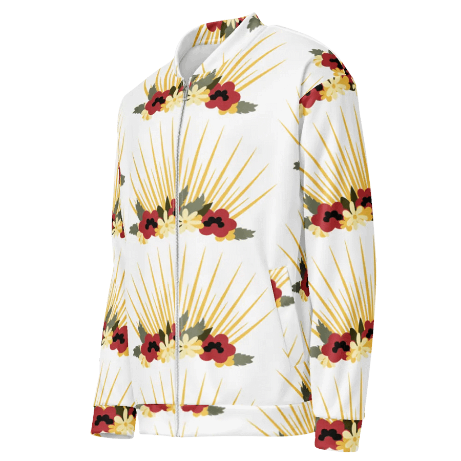 Harvest Bloom All-Over Print Bomber Jacket product image (4)